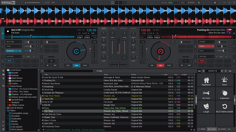 virtual dj mixer free download